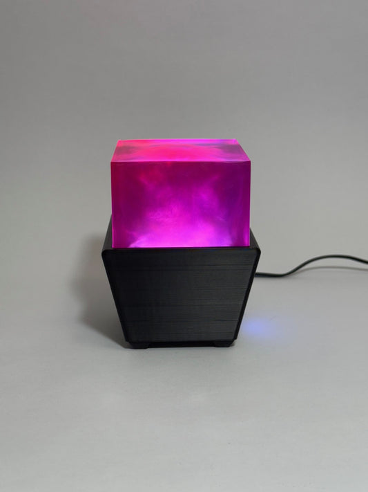 Bedside Lamp (Mystical Mauve) - Judd Work Designs